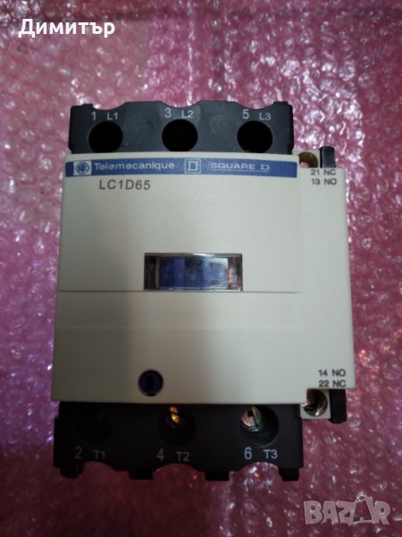 Мощен контактор LC1-D80 чисто нов 80A France , снимка 1