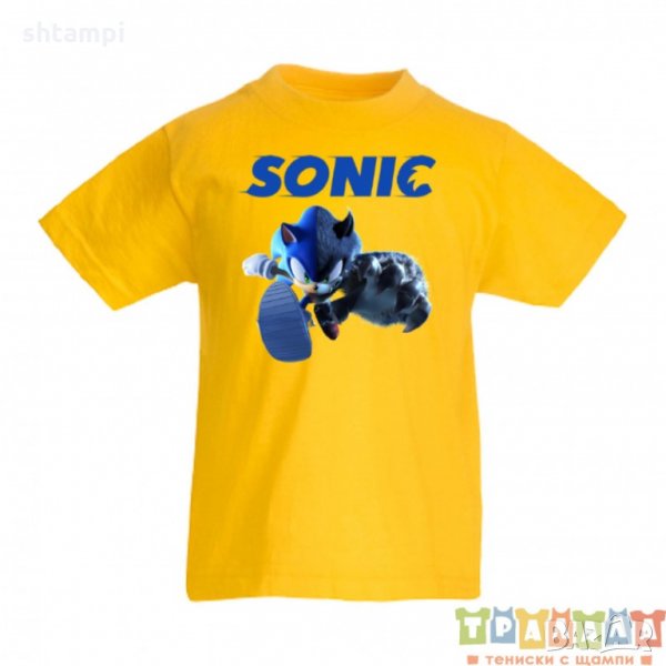 Детска тениска Соник Sonic the Hedgehog 5, снимка 1