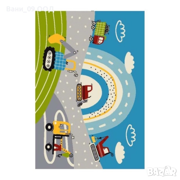 Шарен детски килим 120х170см, снимка 1