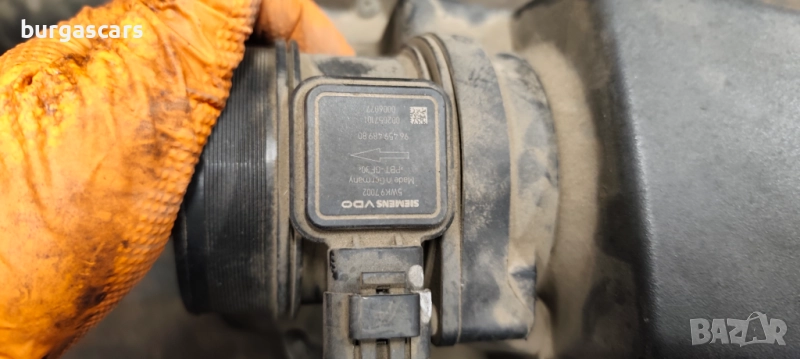 Дебитомер 96 459 489 80 / 5WK9 Peugeot 407 2.0HDI - 70лв, снимка 1