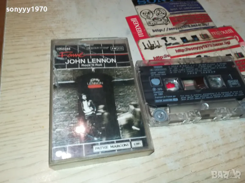 JOHN LENNON-ORIGINAL TAPE-MADE IN FRANCE 0903251918, снимка 1