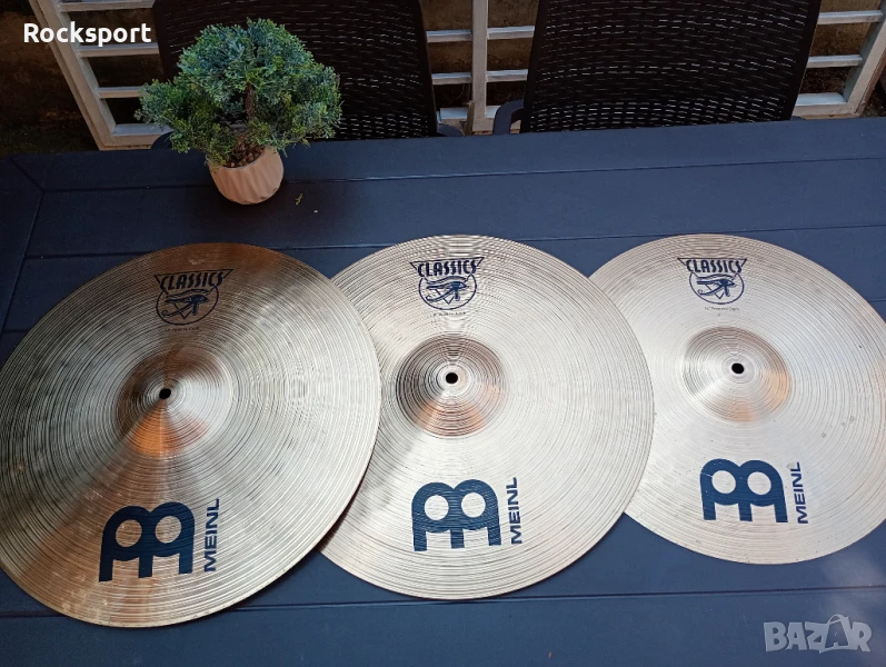 Meinl Classics Powerful Crash's-16"17"18", снимка 1