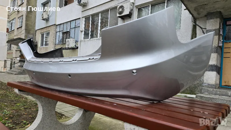 Задна броня Sline Ауди А6 4Ф седан 2009 - 2011 фейслифт, снимка 1