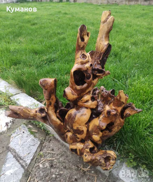 Декорация изработена от дърво, снимка 1