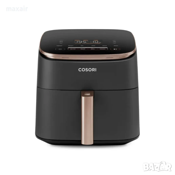 Фритюрник с горещ въздух Cosori TurboBlaze CAF-DC602, 6L, Черен*Безплатна доставка*Гаранция 2 години, снимка 1