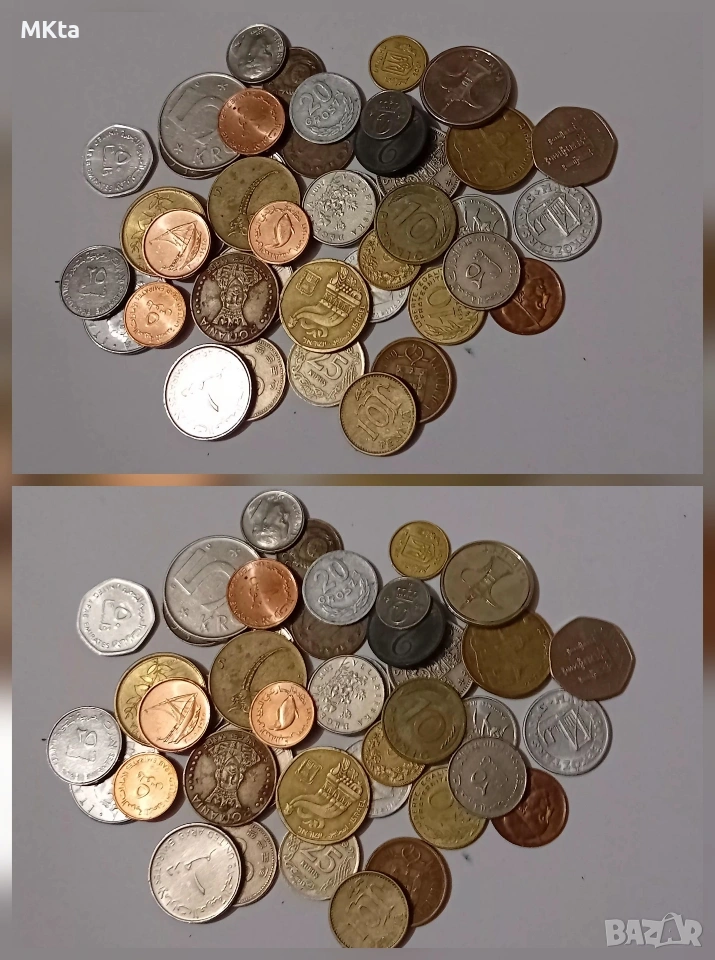 Лот монети и банкноти, снимка 1