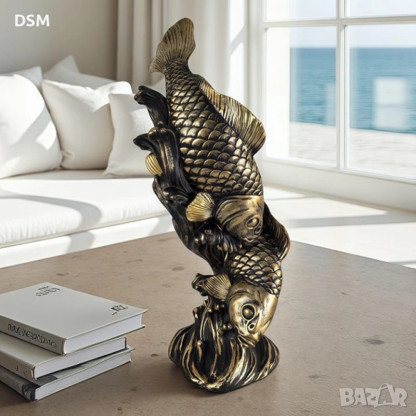 НОВА Статуетка Риби - Фигура за Декорация Риба - 40см, снимка 1