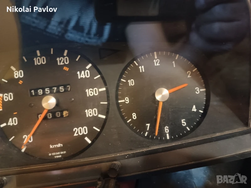 Километраж лост мигачи и светлени дръжки и други части за Мерцедес 123, снимка 1