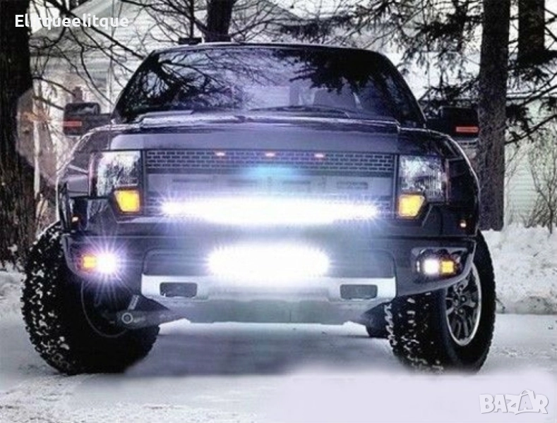 Лед бар 180 вата със 60 крушки и 15 000 лумена светлинен поток LED BAR6, снимка 1