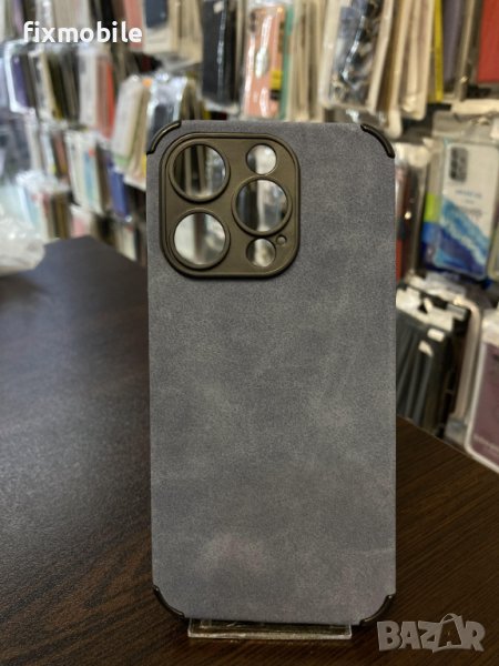 Apple iPhone 15 Pro Луксозен кожен гръб / кейс, снимка 1