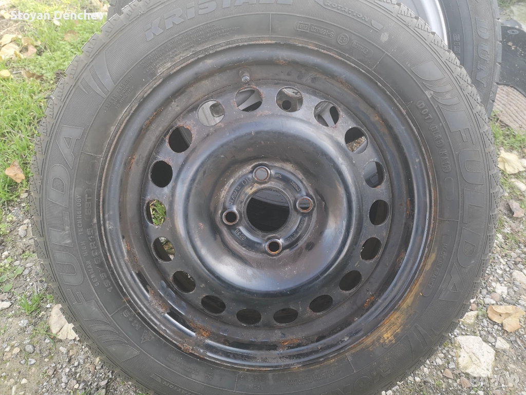 Железни джанти 15 цола Опел без кривини и заварки , снимка 1