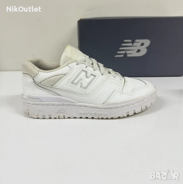 New Balance 550 Triple White, снимка 1