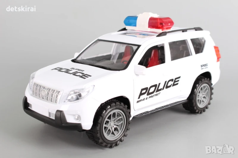 Полицейски джип с отварящи се врати, снимка 1