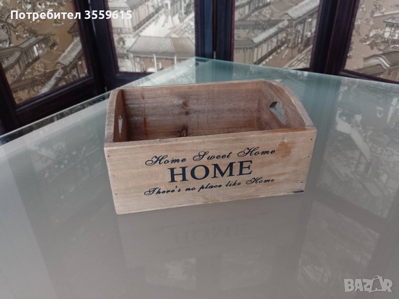 дървено ретро сандъче Винтидж, снимка 1