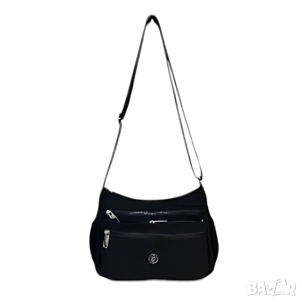 Многофункционална дамска чанта с регулируема дръжка и практични джобове, снимка 1