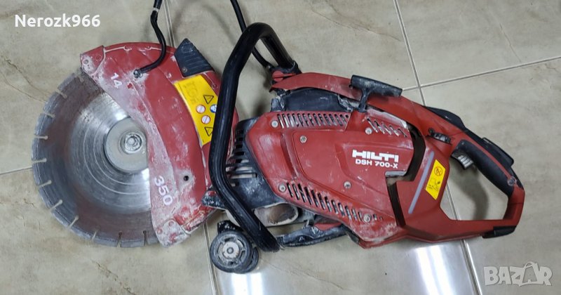 Професионален бензинов фугорез Hilti DSH 700x, снимка 1