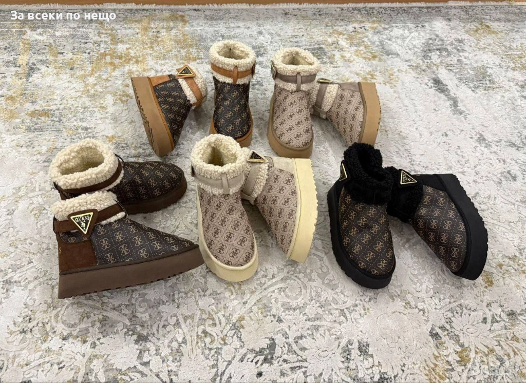 Guess Дамски Меки Топли Зимни Боти Гес - Налични Различни Цветове Код E1131, снимка 1