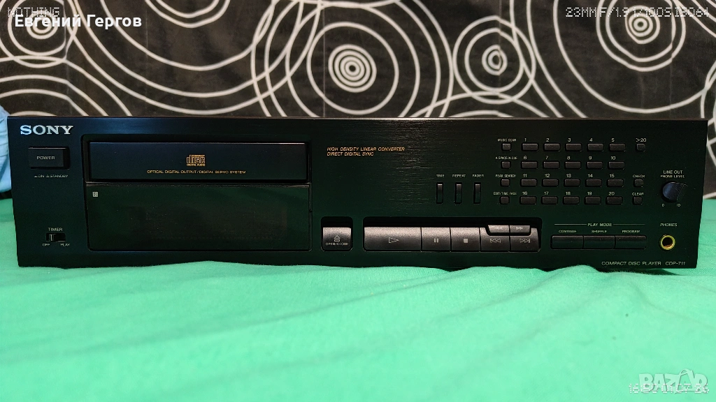CD Player Sony CDP-711, снимка 1