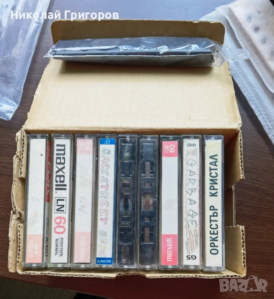 TDK A60-кашон+касети, снимка 1