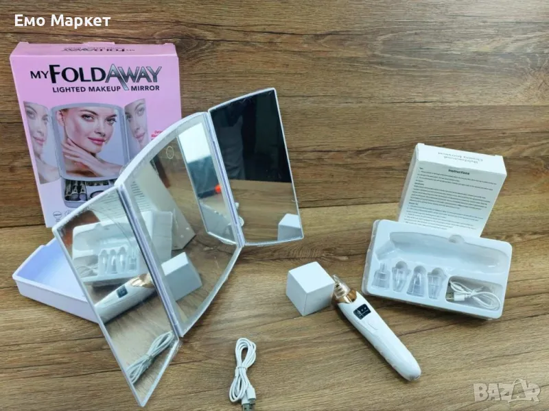 Светещо огледало и Уред за черни точки, снимка 1