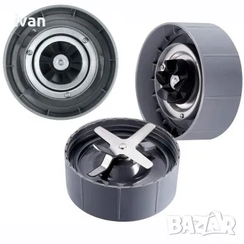 Основа с 6 екстракторни остриета, съвместими с NutriBullet, 600W, 900W, снимка 1