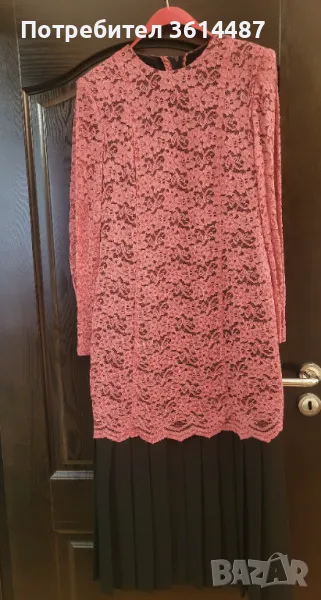 Официална рокля с дантела, снимка 1