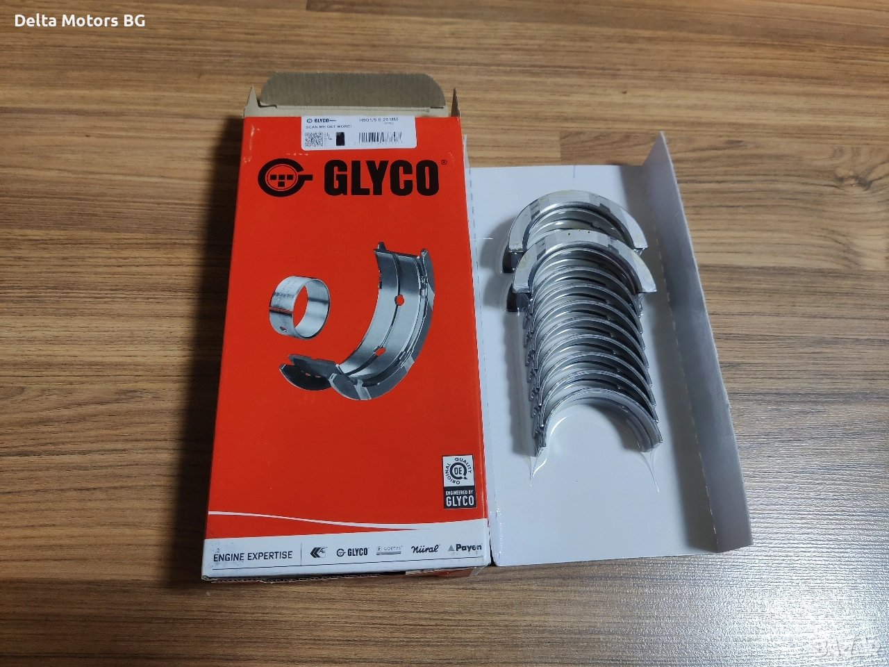 Ремонтен размер 0.25мм основни лагери за Опел Рекорд, Аскона, Манта, Кадет..., снимка 1