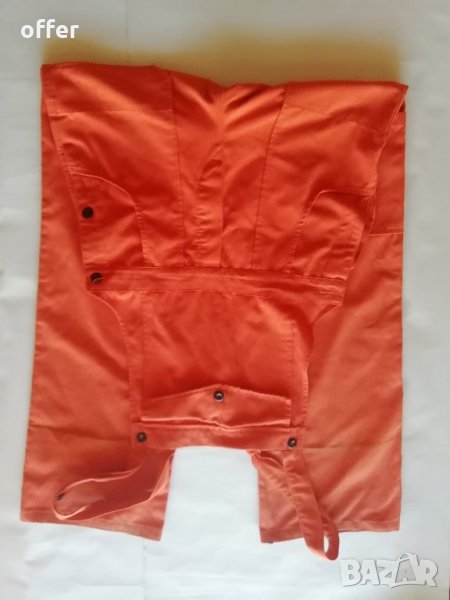 Работен полугащеризон, оранжев, размер 176/92 - само по телефон!, снимка 1