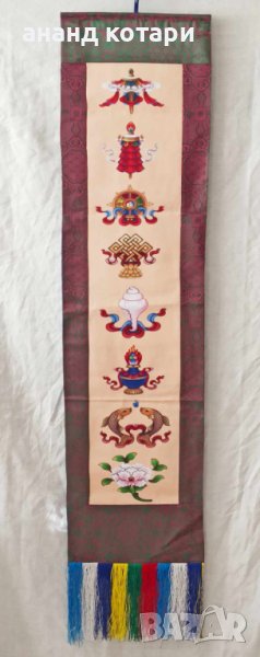Тибетско декоративно пано за стена , снимка 1