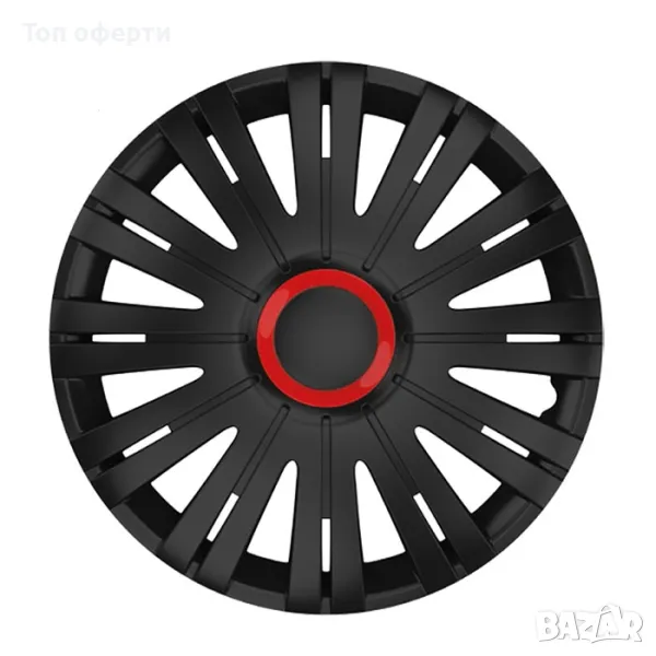 Тасове за джанти 14, 15 цола Versaco Activ RR Black, снимка 1