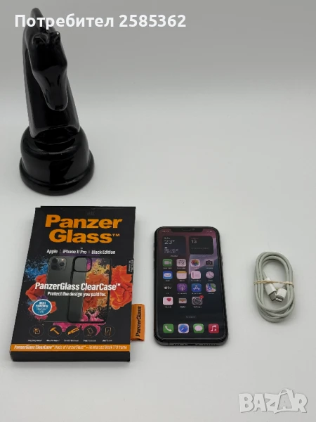 iPhone 11 Pro Space Grey 64 Gb 100% Батерия, снимка 1