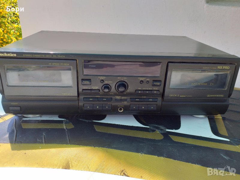 Technics RS-TR474 Двукасетен дек, снимка 1