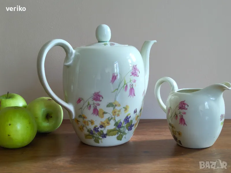 Лот чайник и латиера Tiefenfurt Echt Tuppack, снимка 1