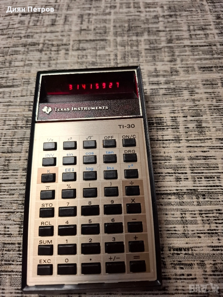 Старинен електронен калкулатор., снимка 1