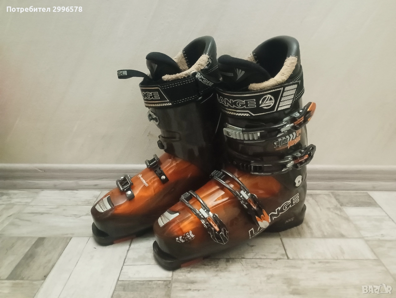 Ски обувки 27.5 номер 43 Lange Super Blaster 120, снимка 1