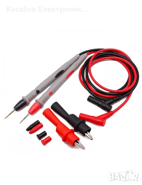 Сонди за мултицет с крокодилски щипки 1000V/20A 90см, снимка 1