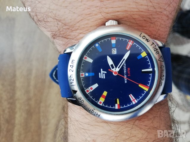 Часовник с морски акцент, снимка 8 - Мъжки - 43476651