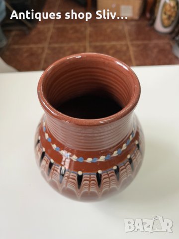 Керамична битова ваза №1514, снимка 3 - Антикварни и старинни предмети - 35149533