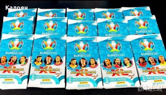 Албум за карти Адреналин на Евро 2020 (Панини), снимка 2 - Колекции - 28502809