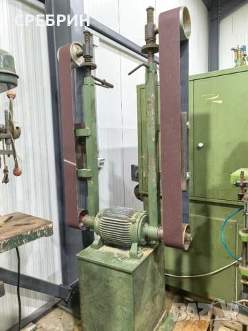 Вертикален шлайф с две шкурки и мотор 5,5кв., снимка 6 - Други машини и части - 52833649