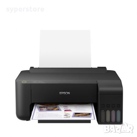Принтер Мастилоструен Цветен Epson EcoTank L1110 Компактен за вашия дом или офис, снимка 1 - Принтери, копири, скенери - 33540917