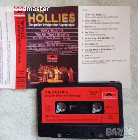 The Hollies, снимка 2 - Аудио касети - 51377947