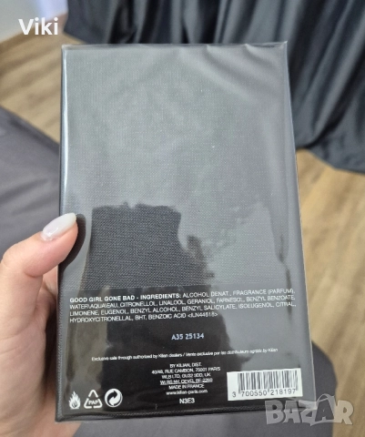 Оригинален Good girl gone bad by Kilian, снимка 8 - Дамски парфюми - 52505377
