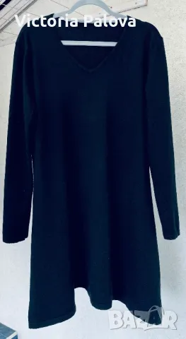 Свободна  рокля вълна , коприна, кашмир
