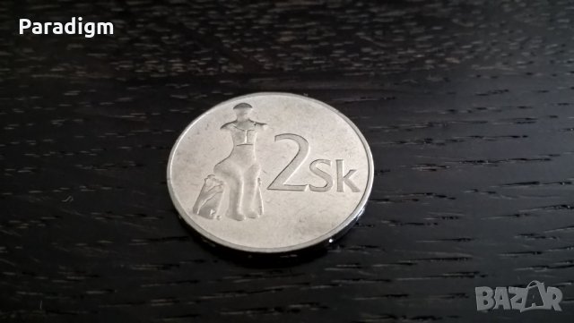 Монета - Словения - 2 крони | 1993г., снимка 2 - Нумизматика и бонистика - 27241417
