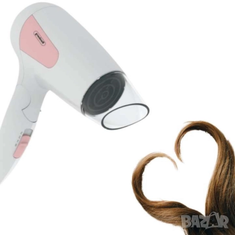 Сешоар Rosberg, 1200W, Сгъваема дръжка, 1 скорост, 3 настройки на температурата, снимка 6 - Друга електроника - 51857914