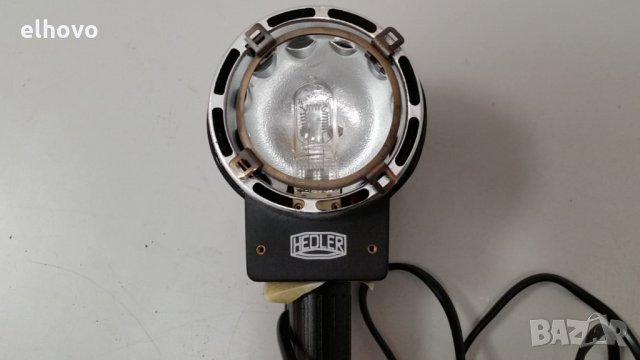Фото лампа Hedler Turbo-Lux-Profi 220V Max 1250 Watt Halogen, снимка 2 - Светкавици, студийно осветление - 27795938