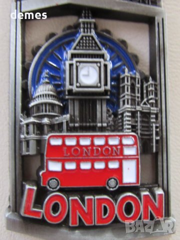 Автентичен 3D магнит от Лондон, Великобритания-, снимка 4 - Колекции - 43991289