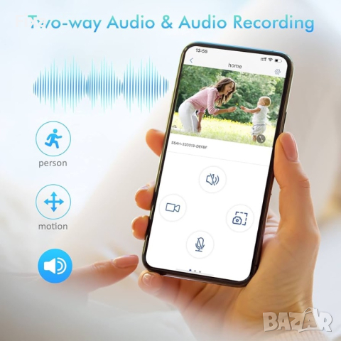 “Ctronics” външна камера 4MP, снимка 6 - IP камери - 44845257