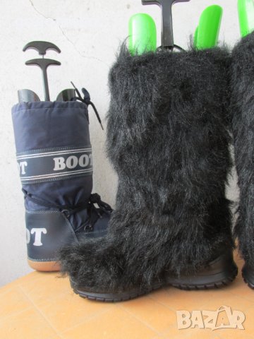 КАТО НОВИ дамски  Diavolezza АПРЕСКИ Снегоходки ботуши 36 - 37,естествена кожа = велур + подплата от, снимка 4 - Дамски апрески - 38735909